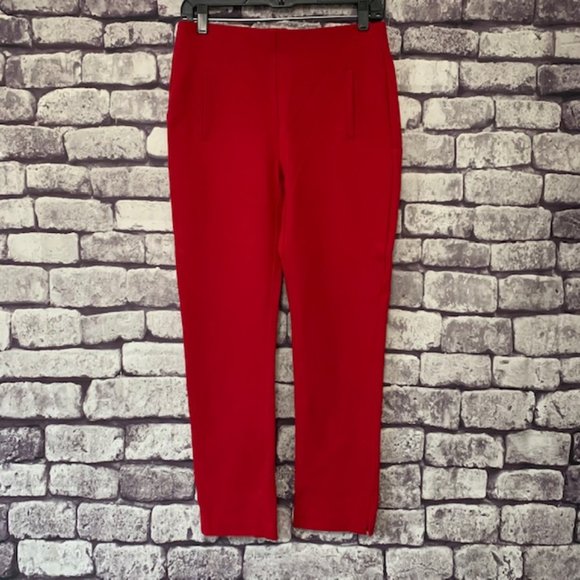 Chico's Pants - Chico's Red Pull On Dress Pants Size S/4